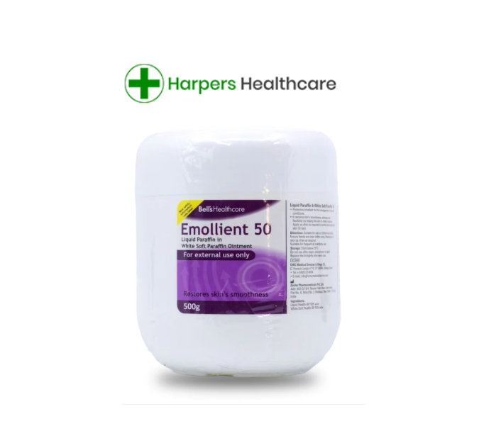 Bells Healthcare Emollient 50 500g - [1 Tub] – Harpers Healthcare