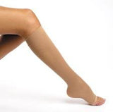 Activa Class 1 Below Knee Compression Stockings 14-17 mmHg - SAND - X-LARGE - OPEN TOE