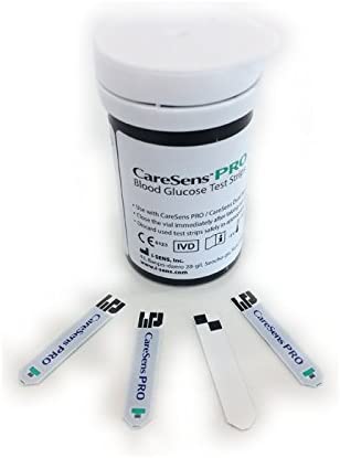 CareSens Pro Blood Glucose Test Strips for CareSens Dual Ketone and Blood Glucose Testing Monitor