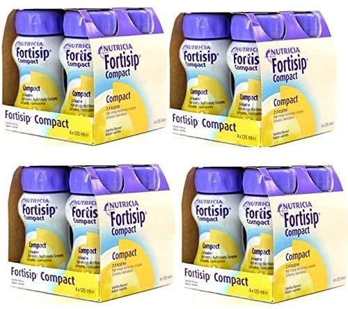 4 x Fortisip Compact 4 x 125ml Bottles(16 x 125ml in Total) - Choose your flavour!