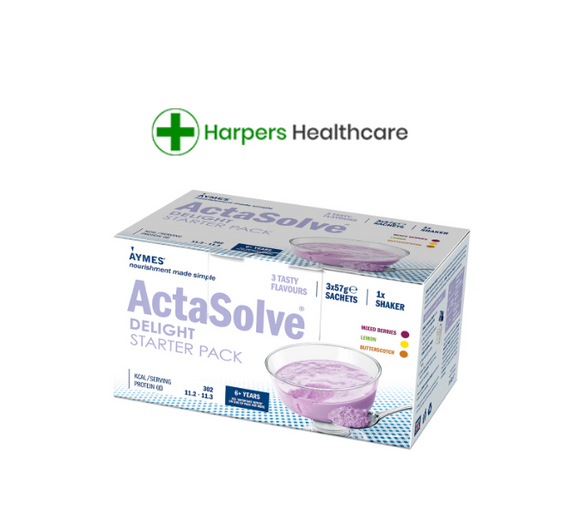 AYMES ACTASOLVE DELIGHT STARTER PACK 3 X 57G SHAKES - FREE P+P