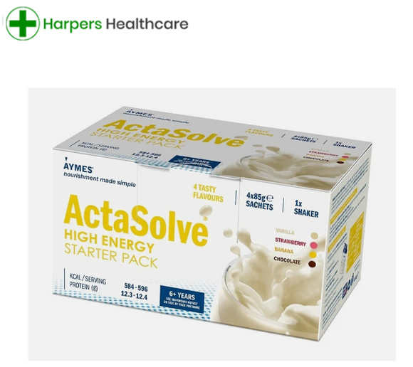 AYMES ACTASOLVE HIGH ENERGY STARTER PACK 4 X 85G