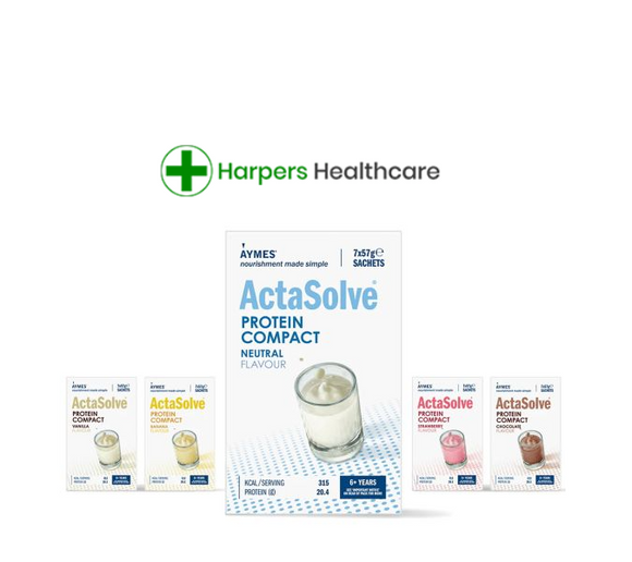 AYMES ACTASOLVE PROTEIN COMPACT SHAKES 7 X 57G - CHOOSE THE FLAVOUR