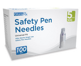 GlucoRx Safety Pen Needles 30g/5mm OR 30g/8mm x100