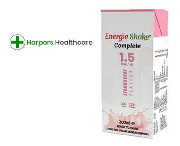 EnergieShake 1.5kcal Complete 200ml Bottle | Strawberry | 6 Bottles ...