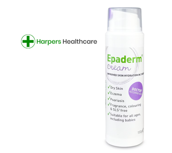 EPADERM CREAM SMALLER SIZE 150G - 3 X PUMP TUBES - FREE P+P