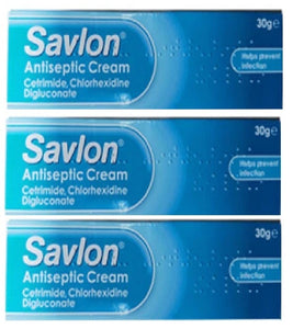 Savlon Antiseptic Cream (30g) - [3 Packs]