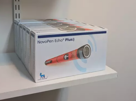 NOVOPEN Echo Plus - Red Insulin Pen - FREE P&P