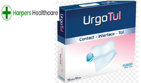 Urgotul Contact Interface 10 × 10cm - [1 Box Of 10 Dressings]