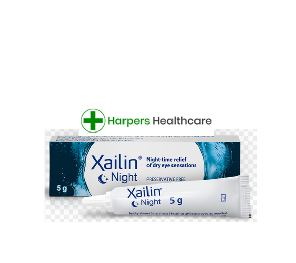 Xailin Night Lubricating Eye Ointment Tube 5g - [1 Tube]