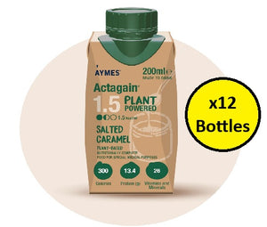 Aymes ActaGain Plant Based Drink [12 x 200ml] - (Choose Your Flavour)