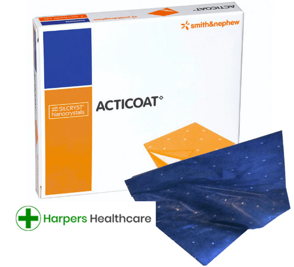 Acticoat Dressings | 10cm x 10cm | 12 Dressings | – Harpers Healthcare