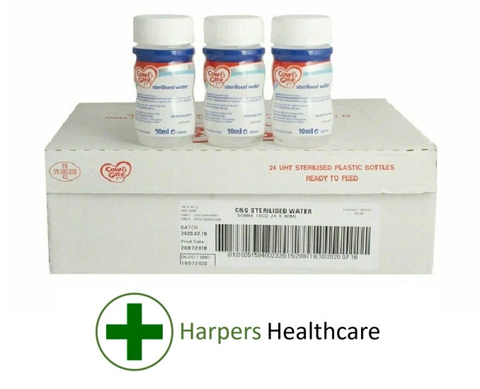 Aptamil (Previously Cow Gate) Sterilised Water [24 x 90ml