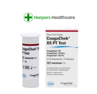 Roche CoaguChek XS PT Test Strips; Box of 24 Testing Strips