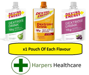 Dextro Energy Dextrose Drink 50ml (Mixed Flavours) - [Choose Your Quantity]