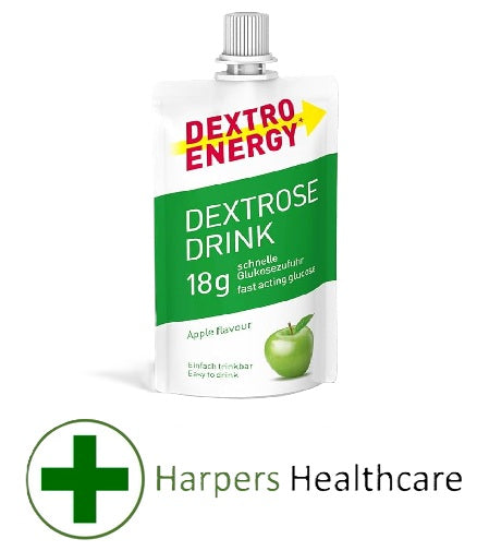 Dextro Energy Dextrose Drink Apple 50ml - [Choose Your Quantity]