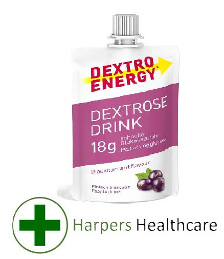 Dextro Energy Dextrose Drink Blackcurrant 50ml - [Choose Your Quantity]