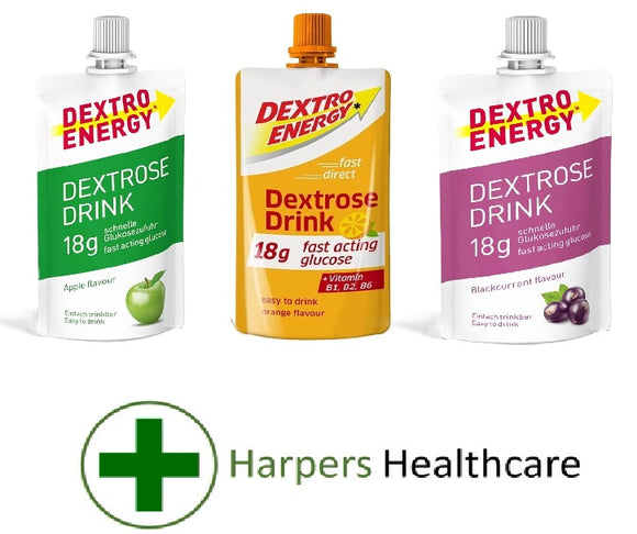 Dextro Energy Dextrose Drink 50ml (Mixed Flavours) - [Choose Your Quantity]