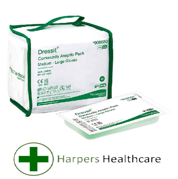 Dress-it Sterile Pack with M/L Gloves (Pack of 10)