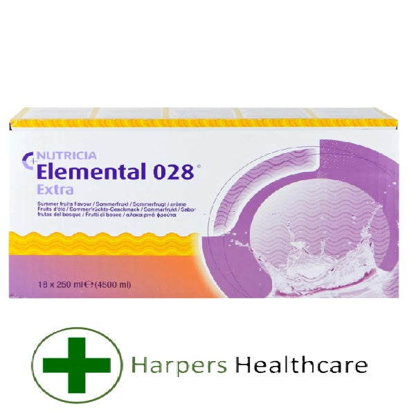 Elemental 028 Extra Special Diet Liquid 18x250ml - [Summer Fruits ...