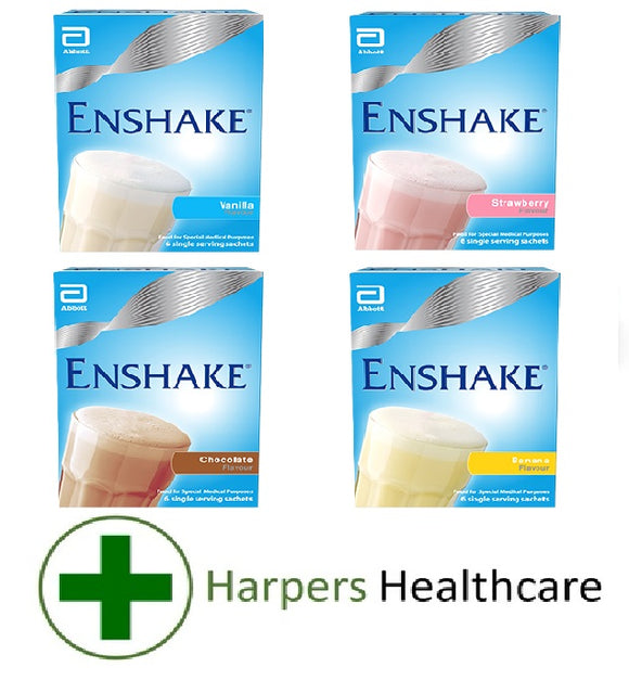 Enshake Sachets (6 x 96.5g) - [Choose Your Flavour)