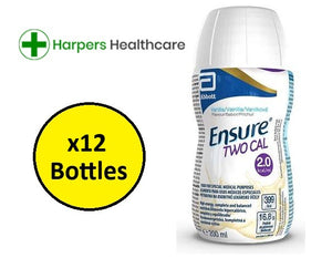 Ensure TwoCal Nutritional Supplement Milkshake (12 x 200ml Bottles) - [Choose Your Flavour]