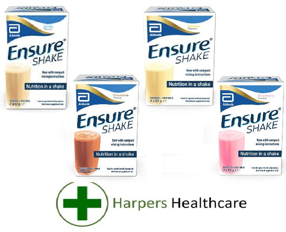 Ensure Shakes (7x57g) [Choose Your Flavour & Quantity]