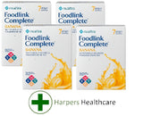 Nualtra Foodlink Complete Powder (7 x 57g) (4 Boxes) - Choice of 5 Flavours