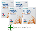 Nualtra Foodlink Complete Powder (7 x 57g) (4 Boxes) - Choice of 5 Flavours