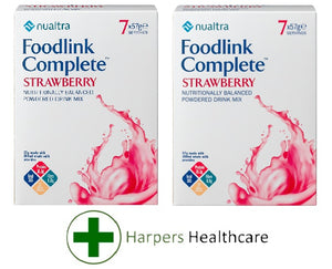 Nualtra Foodlink Complete Powder (7 x 57g) (2 Boxes) - Choice of 5 Flavours
