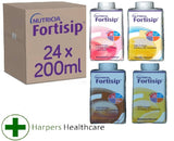 Fortisip High Energy Milkshake 200ml (24 Bottles) - [Choose Your Flavour]