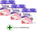 Fortisip Compact Protein (3 Packs Of 4x125ml) - [Choose Your Flavour]