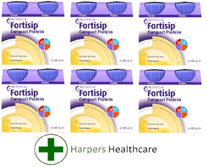 Fortisip Compact Protein (6 Packs Of 4x125ml) - [Choose Your Flavour]