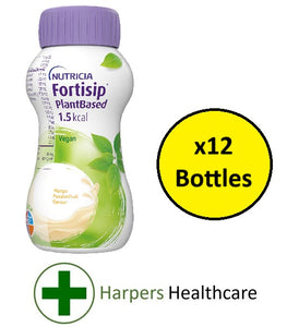 Fortisip PlantBased Vegan 1.5kcal 200ml (12 Bottles) - [Choose Your Flavour]