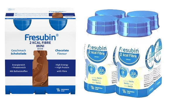 Fresubin 2kcal Fibre Mini (1 Pack of 4x125ml) - [Choose Your Flavour]