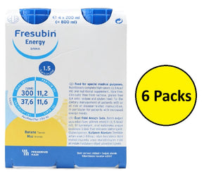 Fresubin Energy Bottle (6 Packs Of 4x200ml) - [Choose Your Flavour]