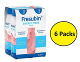 Fresubin Energy Fibre Bottles (6 Packs Of 4x200ml) - [Choose Your Flavour]
