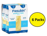 Fresubin Energy Fibre Bottles (6 Packs Of 4x200ml) - [Choose Your Flavour]