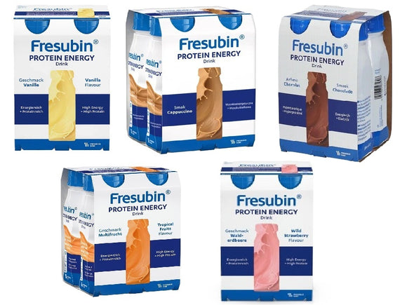 Fresubin Energy Protein Bottles (1 Pack Of 4x200ml) - [Choose Your Flavour]
