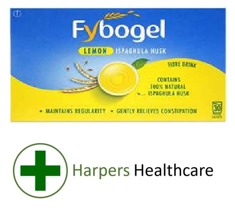 Fybogel Sachets (Lemon) - [1 Box of 30 Sachets]