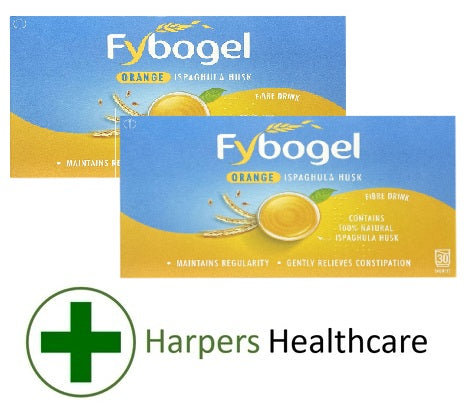 Fybogel Sachets (Orange) - [2 Boxes of 30 Sachets]