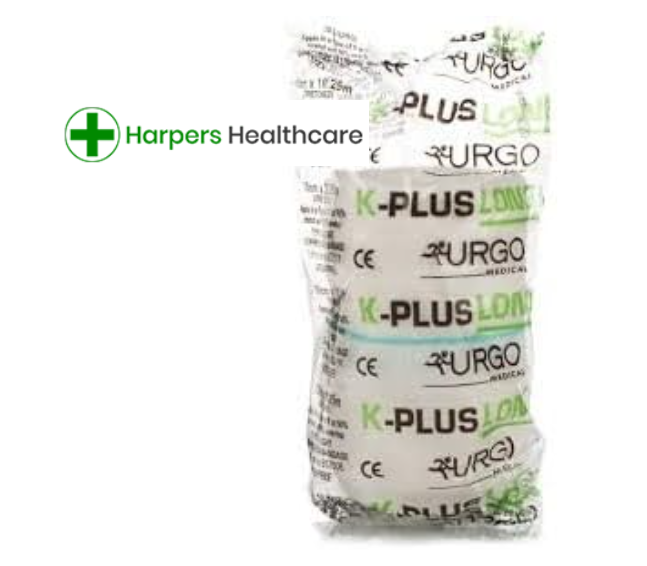 K-Plus Long Light Compression Bandage | 10cm x 10.25m | 6 Singles ...