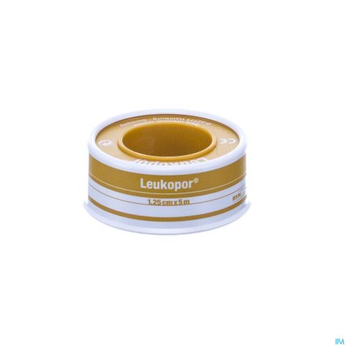 Leukopor Hypo-Allergenic Surgical Tape 1.25cm x 5m [x6 Tapes]