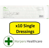 Mepore Sterile Absorbent Dressings (10 Single Dressings) - [Choose Your Size]