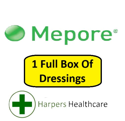 Mepore Sterile Absorbent Dressings (1 Full Box) - [Choose Your Size]