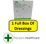 Mepore Ultra Absorbent Shower Proof Adhesive Dressings (1 Full Box) - [Choose Your Size]