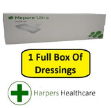 Mepore Ultra Absorbent Shower Proof Adhesive Dressings (1 Full Box) - [Choose Your Size]