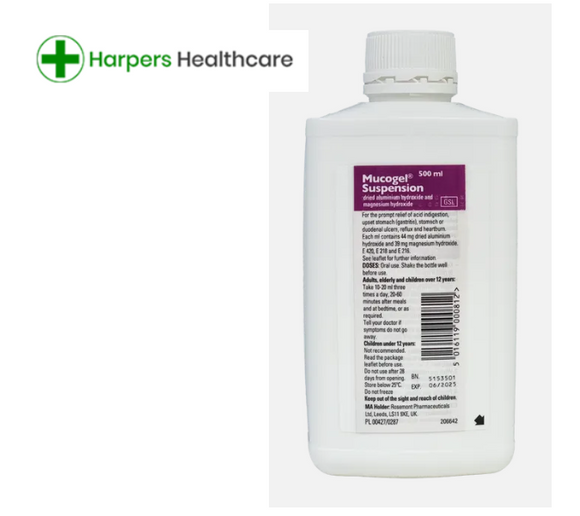mucogel suspension 500ml x 1 bottle