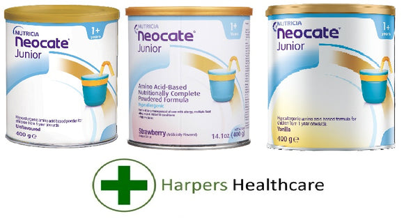 Neocate Junior Formula 400g (1 Tin) - [Choose Your Flavour]