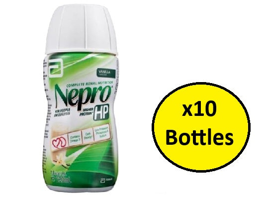 Nepro HP Nutritional Supplement (10 x 220ml) - [Choose Your Flavour ...